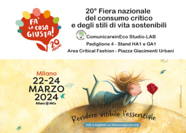 20esima edizione di FaLaCosaGiusta: dal 22 al 24 marzo a Milano